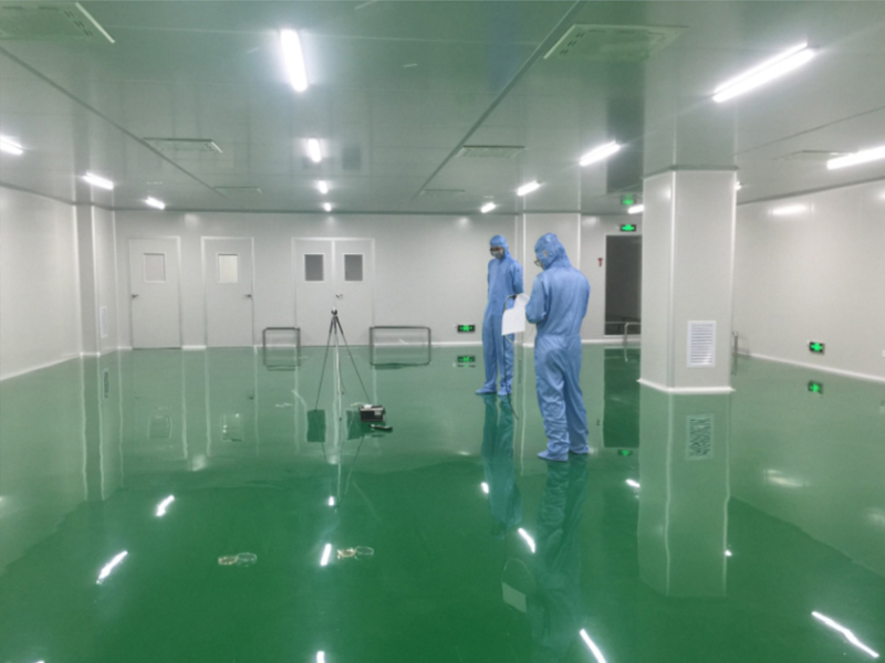 嘉定食品廠十萬級(jí)無塵潔凈車間裝修工程