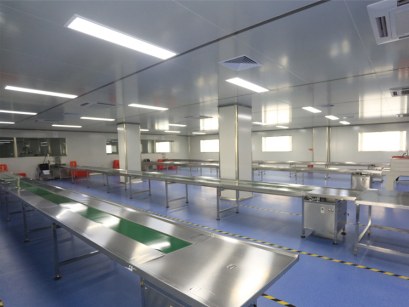 松江十萬級(jí)化妝品無塵潔凈室裝修工程